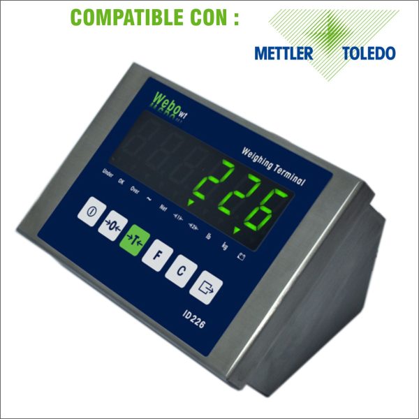 BALANZA INDUSTRIAL – WEBO ID226SS - Imagen 2